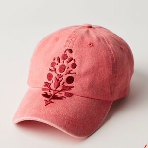 Free People Logo Embroidered Cap